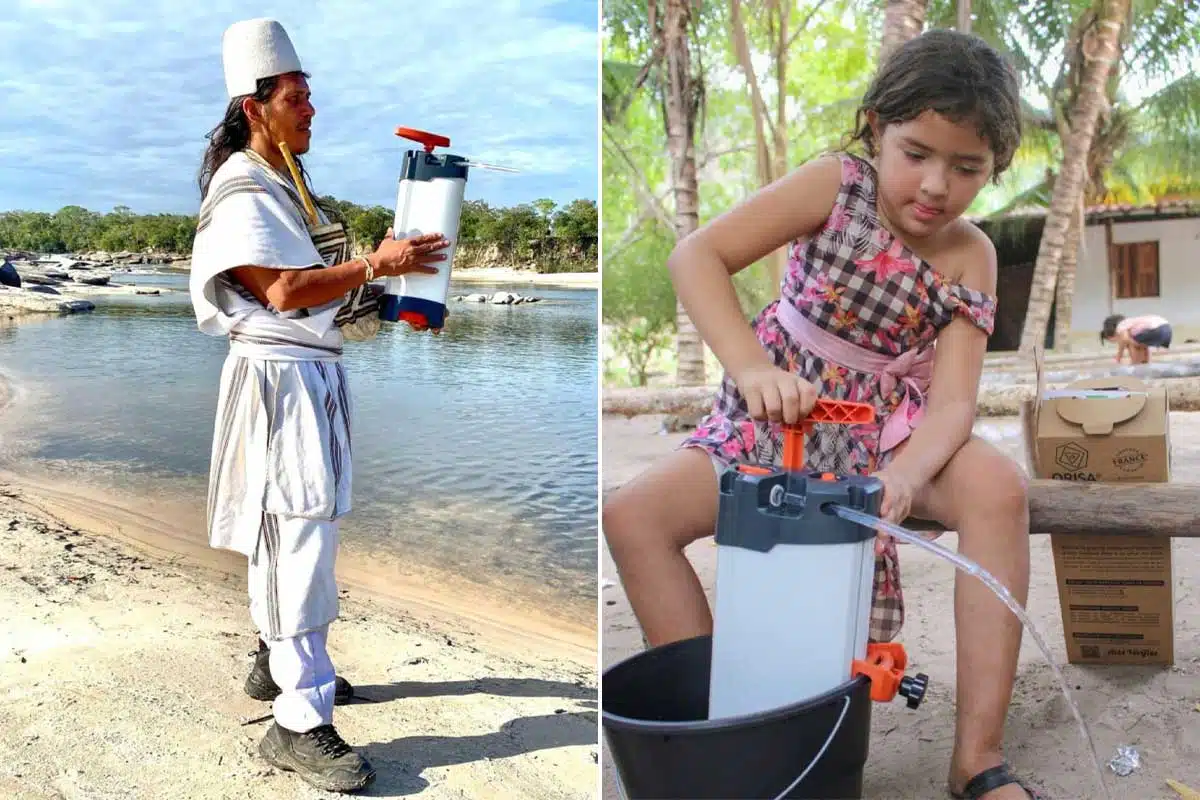 Un système de purification d'eau simple à comprendre et utiliser.