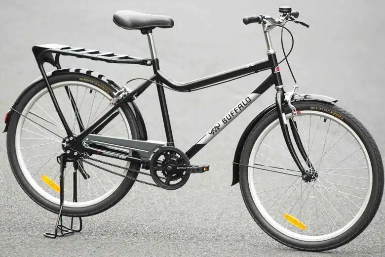 Le Buffalo Utility S2 est un vélo pour rouler sur des chemins difficiles.