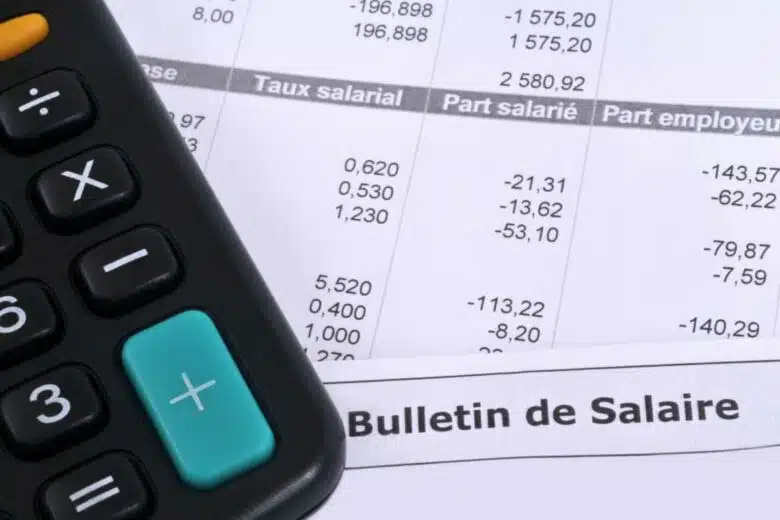 Un bulletin de salaire.