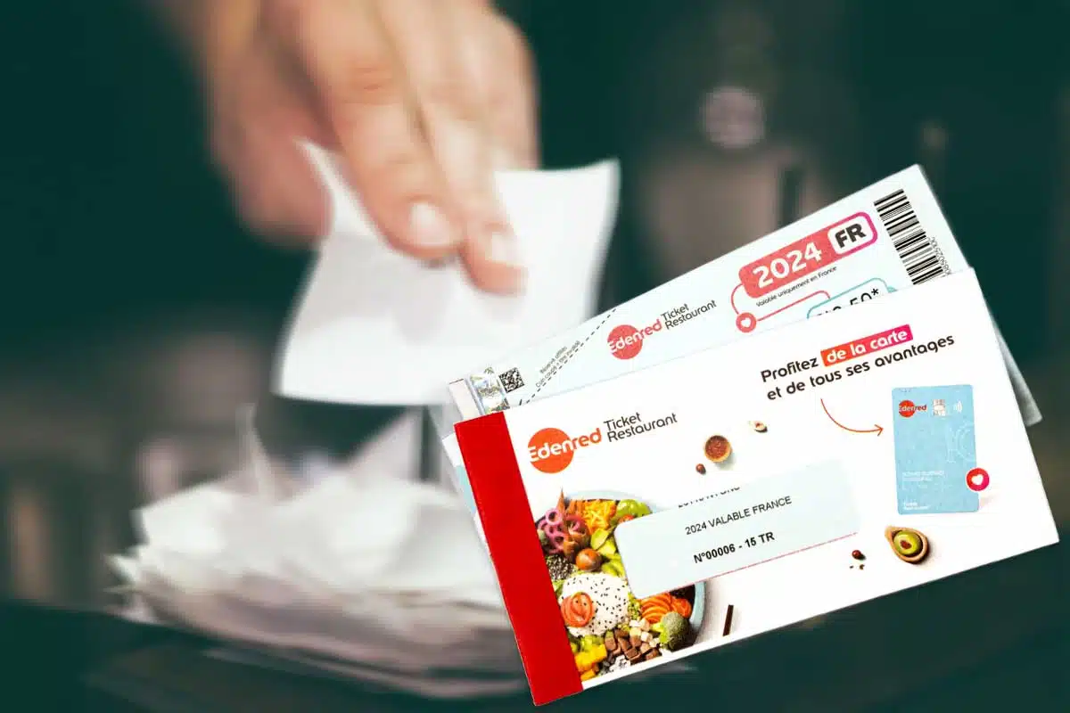 Payer le restaurant avec des tickets restau.