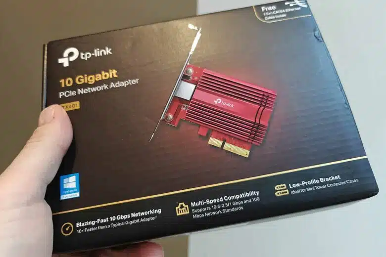 TP-Link Carte Réseau PCIe 10 Gigabit TX401