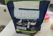 Un sachet de bicarbonate de soude.