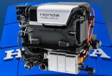 Le dernier modèle de pile à combustible à hydrogène de Honda.