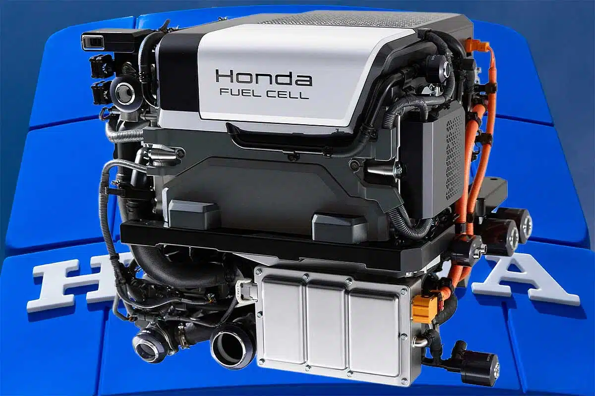 Le dernier modèle de pile à combustible à hydrogène de Honda.