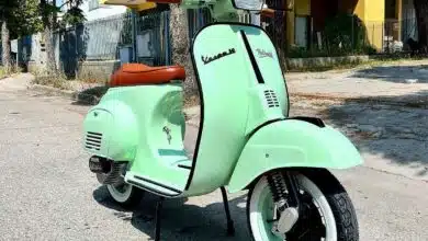 Rétrokit permet d'électrifier votre Vespa.