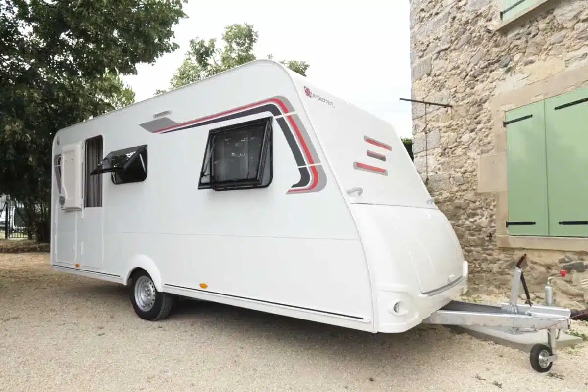 Une caravane de la gamme Easy de Sterckeman.