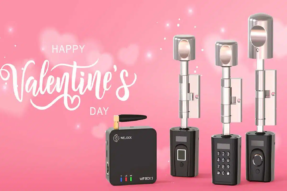 Les serrures connectées Welock sont en forte promotion pour la Saint-Valentin