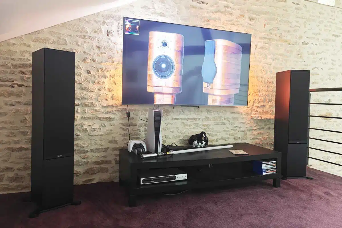 Teufel Stereo L 2 - Paire d'enceintes Actives sur Pied sans Fil.