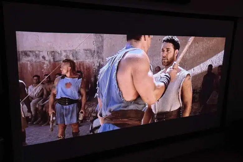 Test avec le film Gladiateur.