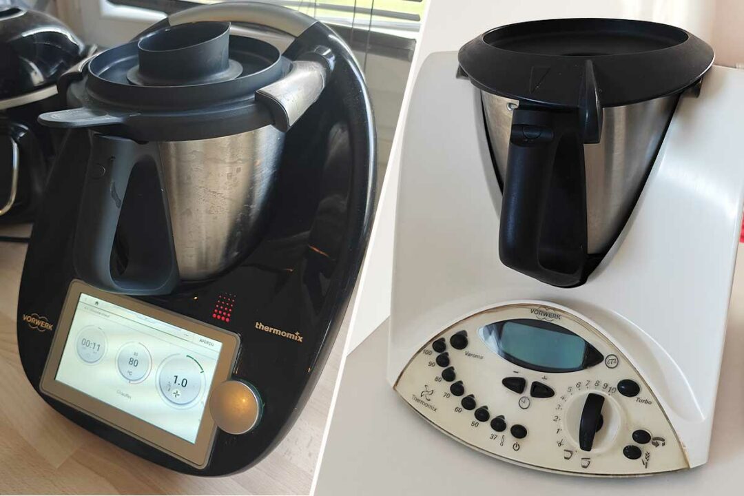 Deux modèles de Thermomix.