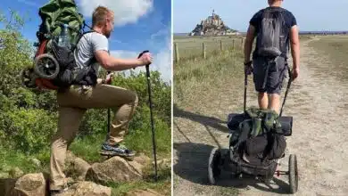 Un chariot de randonnée polyvalent.