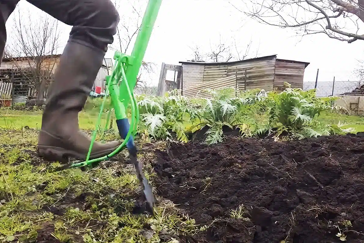 Un outil de jardinage.