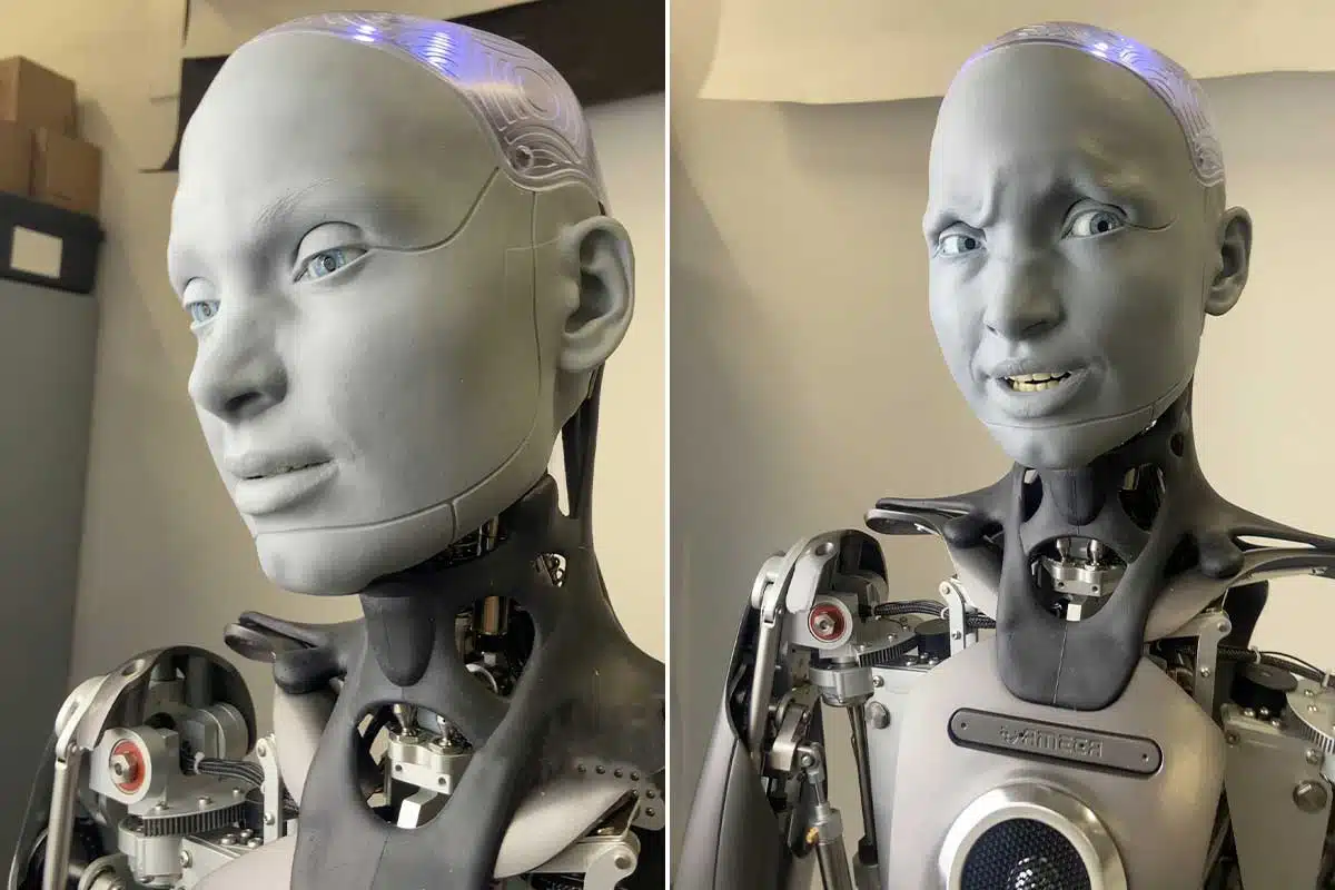 Un robot aux expressions faciales impressionnantes.