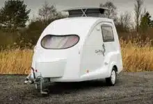 Une mini caravane Go Pod.