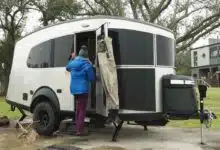 Une caravane tout terrain.