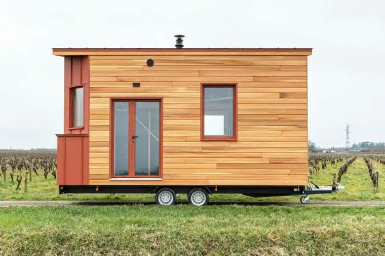 Une tiny house Baluchon avec un intérieur à personnaliser.