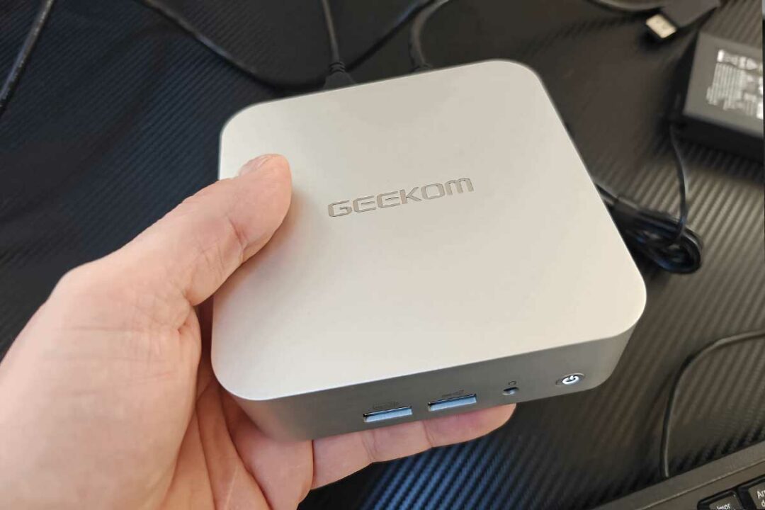 GEEKOM A6 Mini PC, Mini Ordinateur avec AMD Ryzen.