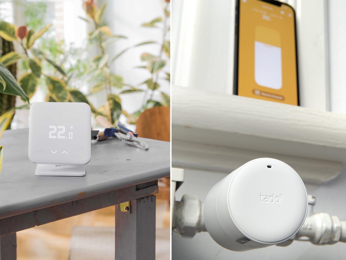 Kit de démarrage Tado V3+ Thermostat de chauffage intelligent