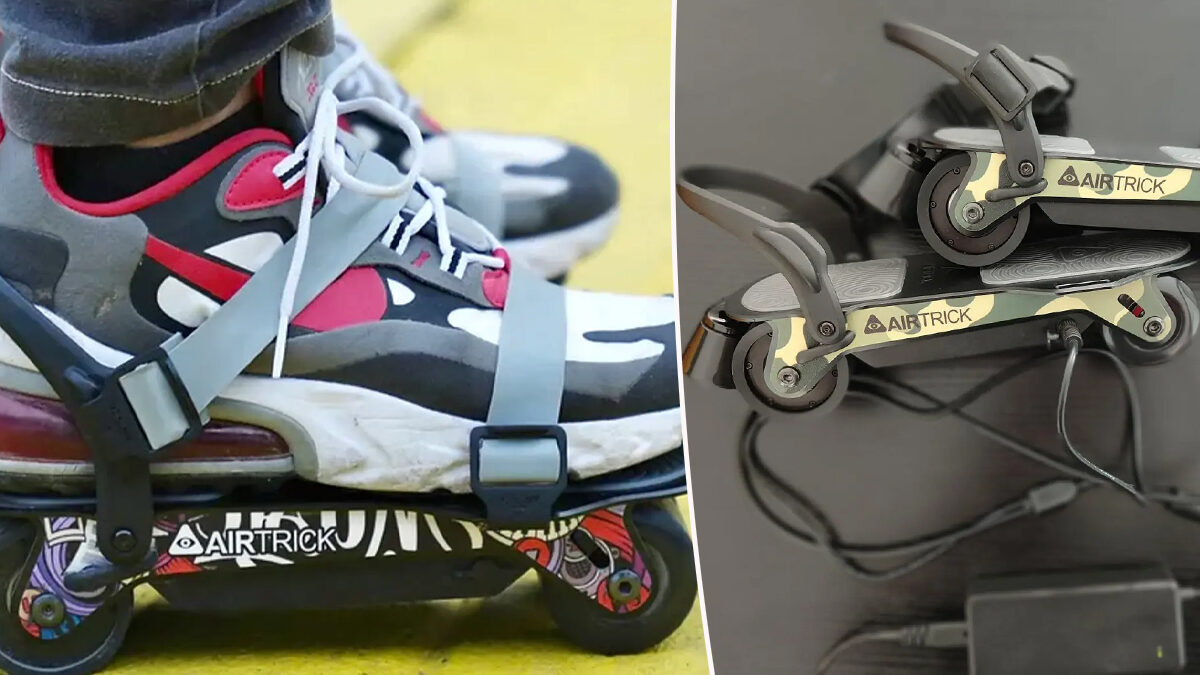 Cette société dévoile des chaussures patins permettant de marcher 2 fois  plus vite