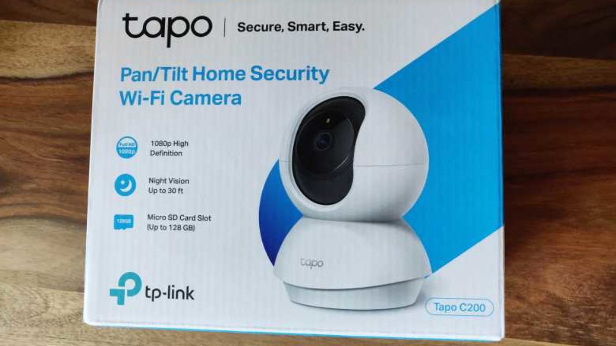 Tapo Caméra Surveillance WiFi intérieure 1080P C200, détection