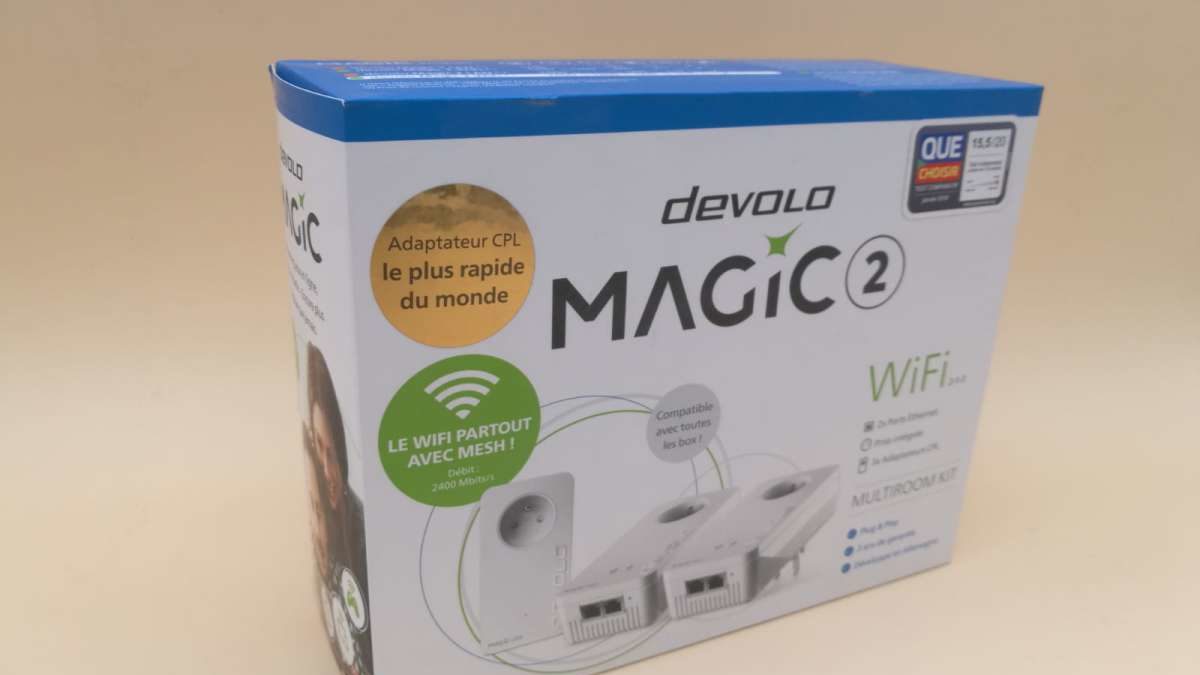 Kit 2 CPL Wifi mesh, Magic 2 WiFi next, 2400mbits, DEVOLO